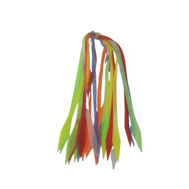 Pata de Silicona Legs Lisos Red Fish 21 Cm 12Unid Colores Surtidos