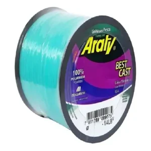 Nylon Araty Best Cast 0,25Mmx100mts 4,9kg/10.8Lb Blanco Azulino 2214-225