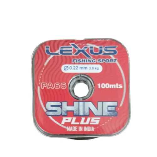 Nylon Lexus Shine Plus 0,22X100mts 03,8kg Bco/Vde Fluor