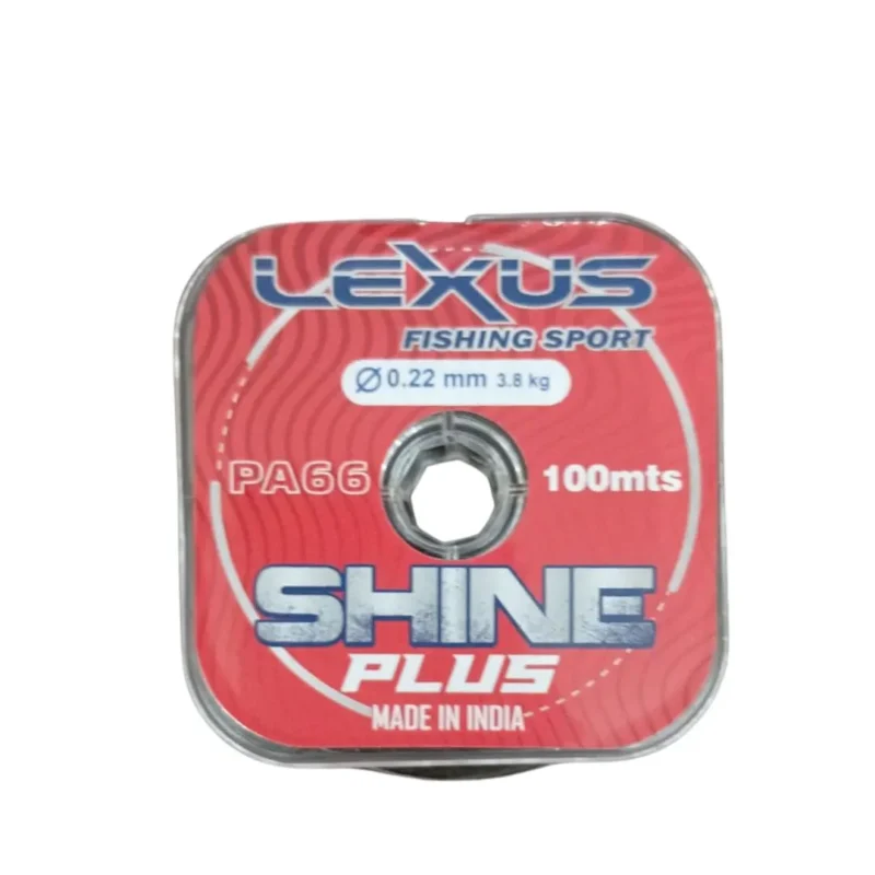 50561500 Nylon Lexus Shine Plus 0,22X100mts 03,8kg Bco/Vde Fluor