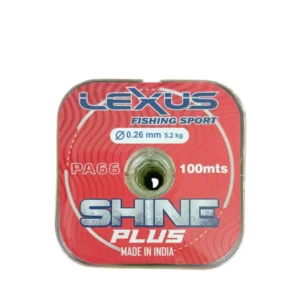 Nylon Lexus Shine Plus 0,26X100mts 05,2kg Bco/Vde Fluor