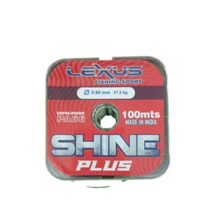 Nylon Lexus Shine Plus 0,80X100mts 37,2kg Bco/Vde Fluor