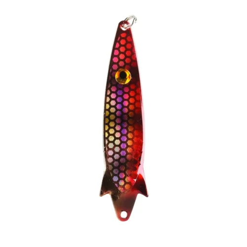 Cuchara Waterdog Tb18Hgrt Tobix Spoon Soft Hologram 18 Gr Rojo y Negro
