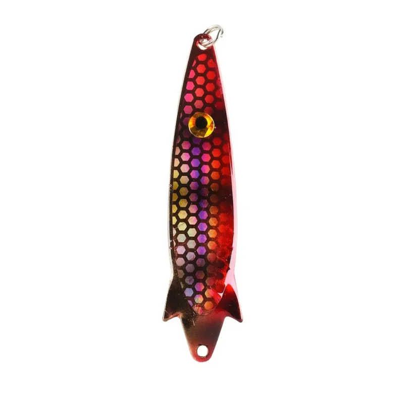 Cuchara Waterdog Tb18Hgrt Tobix Spoon Soft Hologram 18 Gr Rojo y Negro