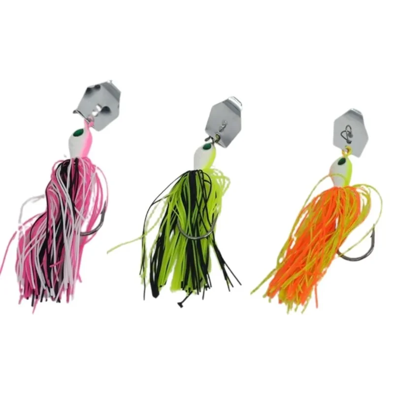 Señuelo Red Fish Chatterbait con Pelo -Timon- 1 Anzuelo