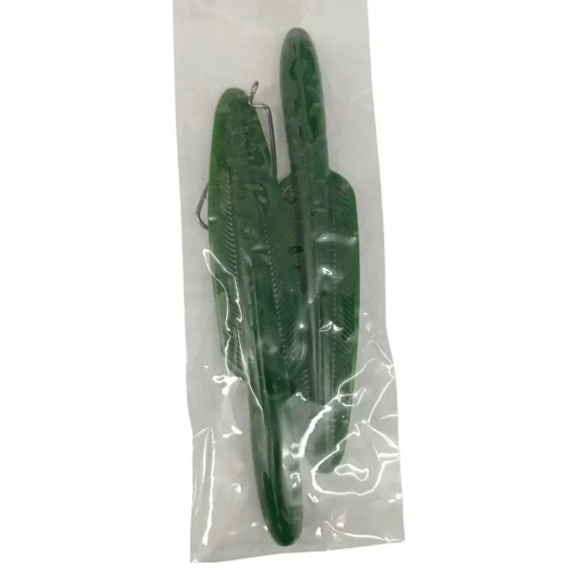 Señuelo Red Fish Gomita 3X Soft Morena X 2 Unidades. 11 Cm/6.5Grs con Un Anz. Offset