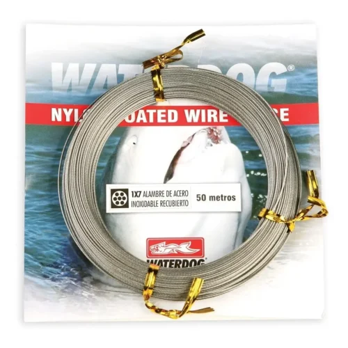 Cable de Acero Waterdog 60Lbs Bobina X 50mts