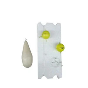Chirimbolo: Linea de Flote e.t. Yo-Yo 20mm 2 Boyas con Puntero Nº5 Blanco