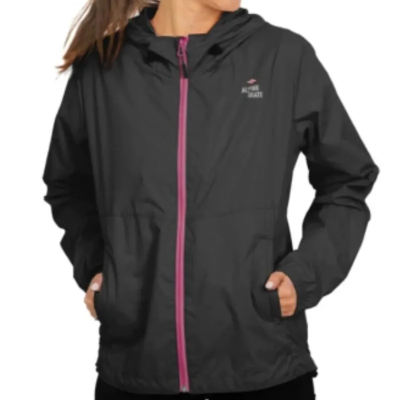 60084500 Campera First Pro Rompeviento Mujer T42 Negro 42