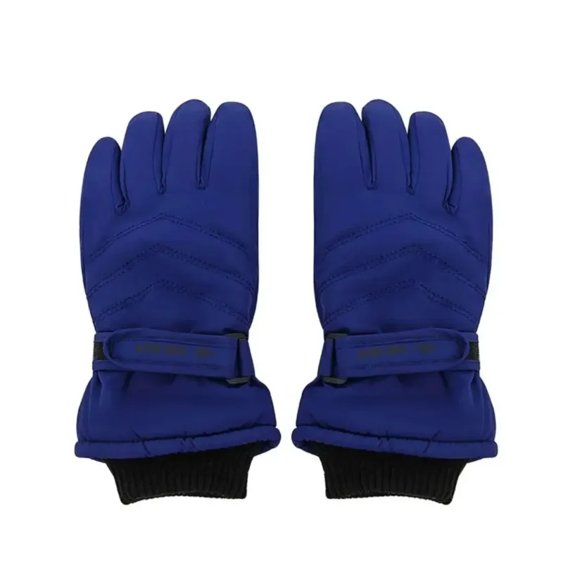 Guantes Invierno con Antidesliz. y Grip Azul Unisex Talle Único