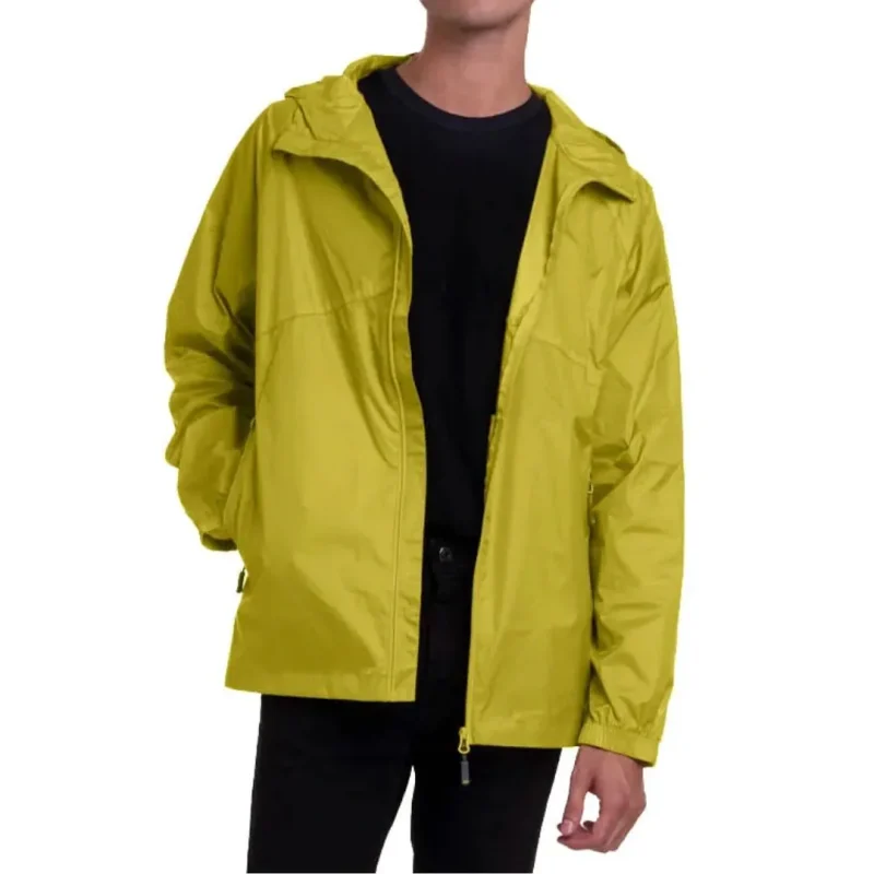 Campera Stratton Rompeviento con Capucha Hombre T1/S Limetta Nexxt performance