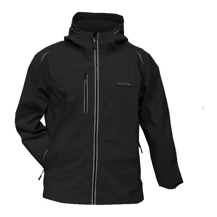Campera Hayes Soft Shell con Capucha Hombre Black S