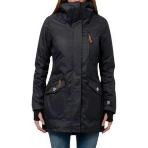 Campera Berydale Parka Mujer Black