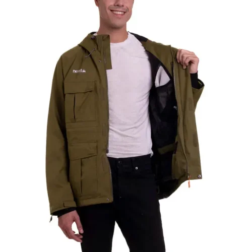 Campera Nexxt Performance Silver Hombre Army para Nieve S