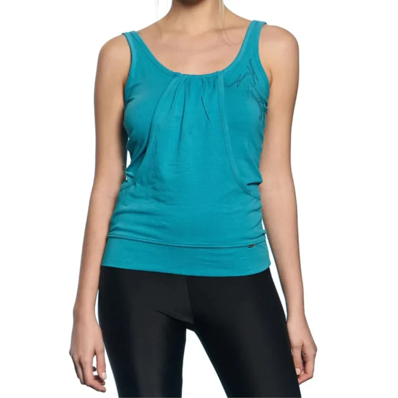 64032511 Remera Northland Musculosa Malia Top Mujer Turquoise S