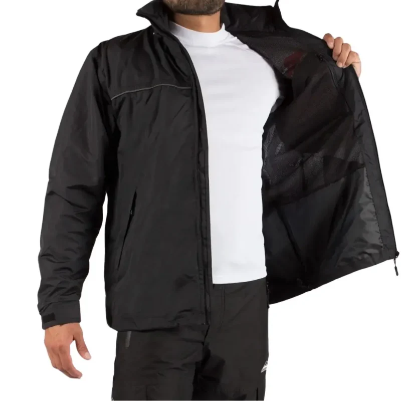 69754500 Campera Montagne Nix con Red Rompev Hombre T6/XXXL Negro