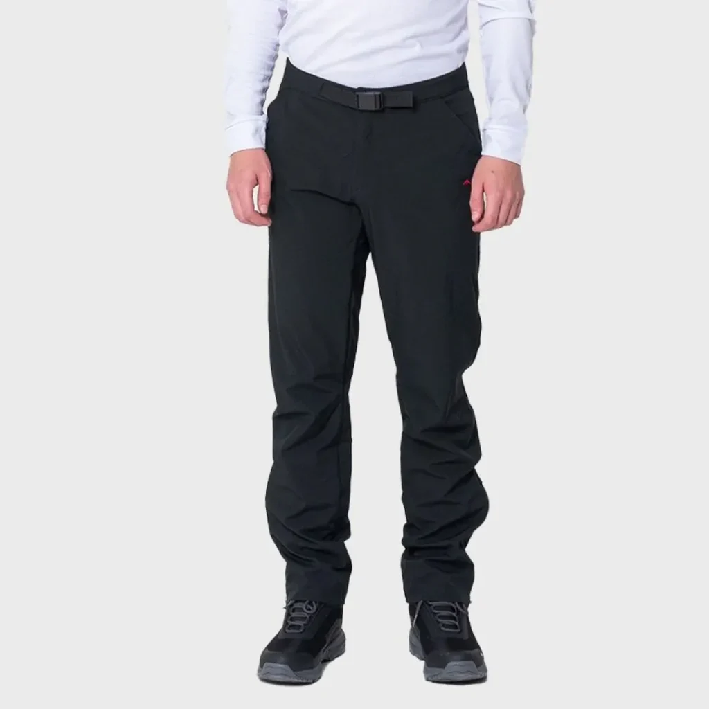 Pantalon Montagne Fedder Soft Shell Tricapa Hombre Negro L