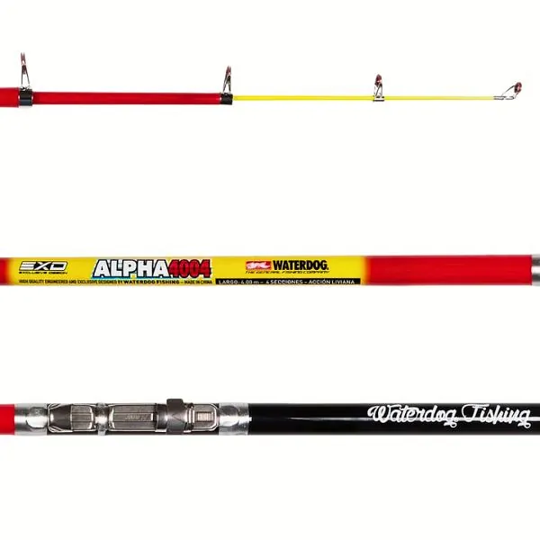 70612400 Caña Waterdog Telescópica Alpha 2,70mts -3Secc. 30-50Grs