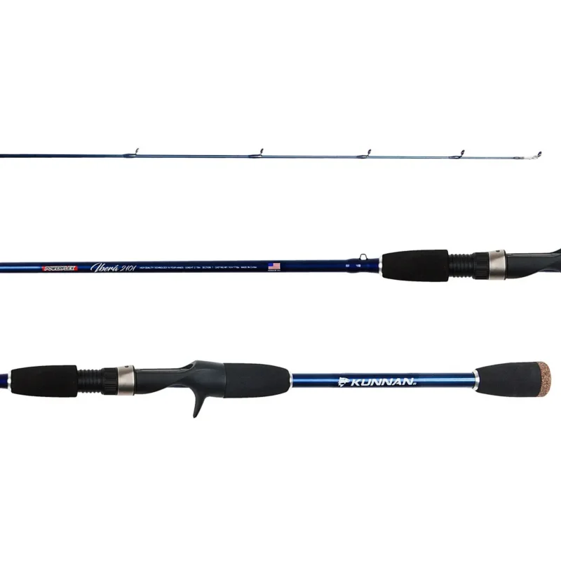Caña Kunnan 2 Tramos Baitcasting Ibera 1,95mts 10-17Lbs Disc.