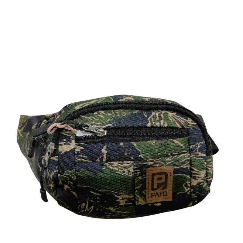 Riñonera Payo Cordura Camuflada Verde Rpcc03