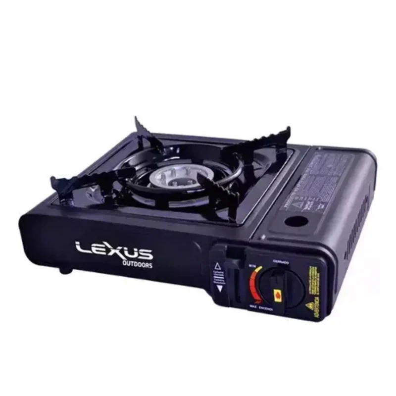Anafe Lexus 1Hlla con Valija y Enc. Electri 2,2Kw Dual Gas Butano/Propano