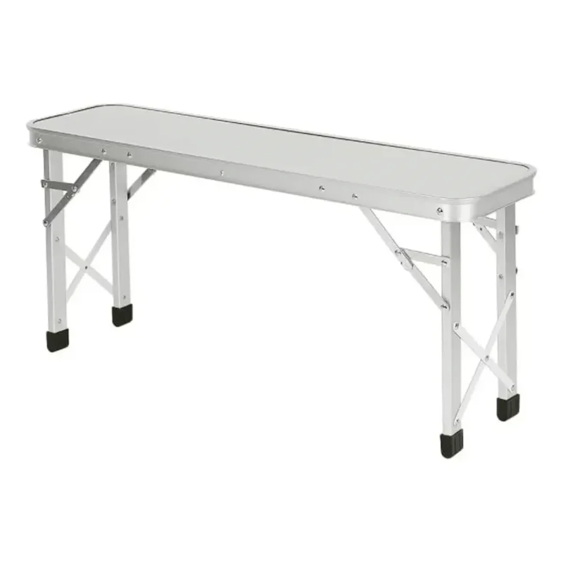 Mesa Plegable Aluminio y Mdf 90X60X70