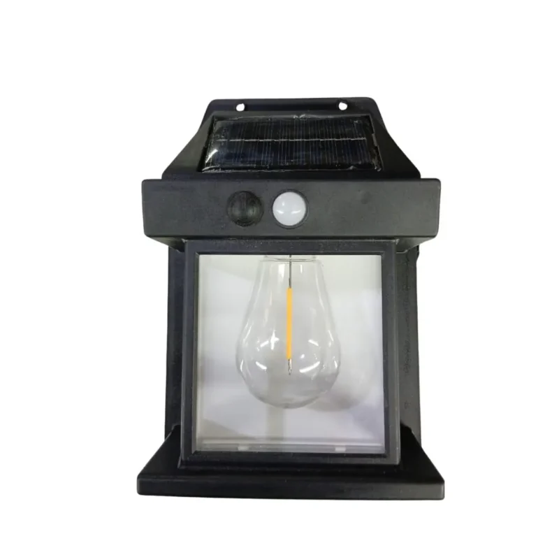 Linterna Lexus Farol Wall Lamp 2 Posiciones 1 Foco Grande 600Lm Recargable por Panel Solar