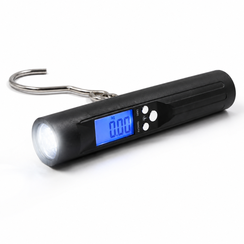 Balanza Digital Colgante 50kg Max con Linterna Led Albatros