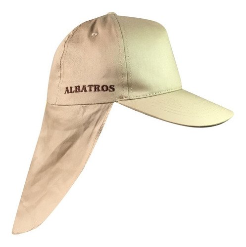 Gorra 299An con Cubrenuca Premium Arena Unisex Talle Único Albatros
