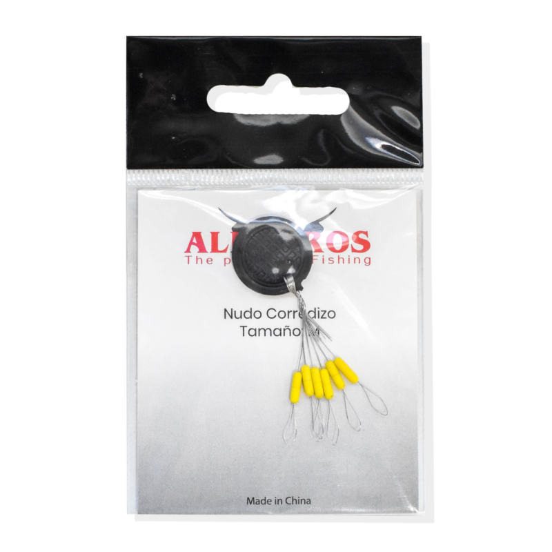 Nudos de Silicona Chico 1,6X6,7mm Amarillo-Rojo X 6 Unidades Albatros