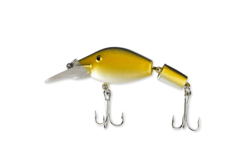 Señuelo 20089-6495 Nª2 Articulado 7 Cm/2Rob Dorado/Negro Floating Albatros