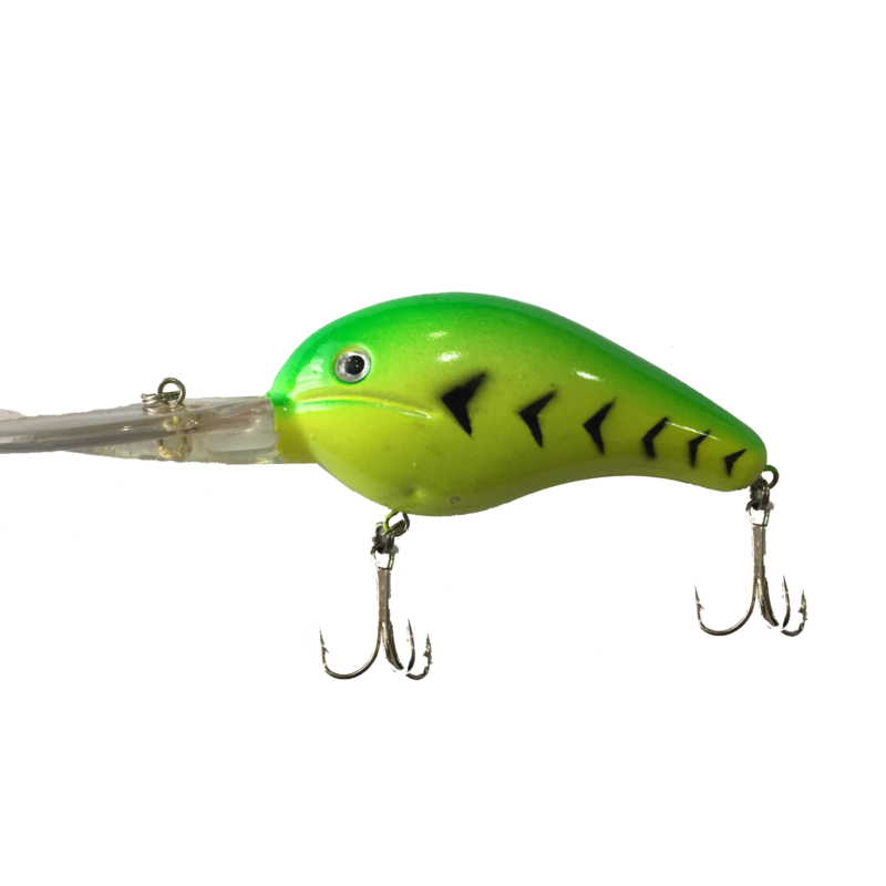 Señuelo Dh 5005 8,5 Cm N° 4 Verde Fluor Albatros