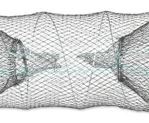 Trampa Albatros para Peces Redonda 2 Bocas 25X45 Cm