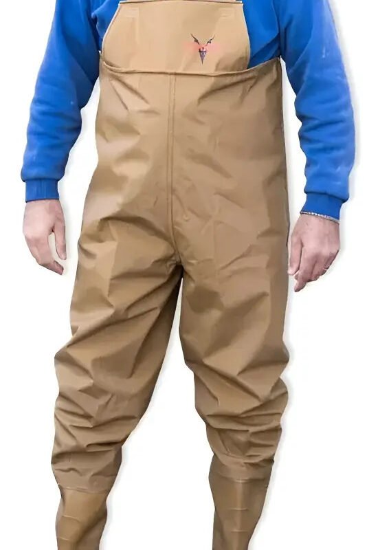 Waders Pvc Nº43 Marron con Bota Liviano Albatros