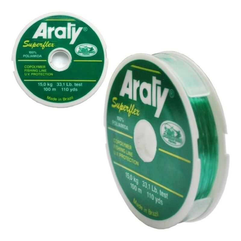 Nylon Best Cast 0,20Mmx100mts 2,5kg/5.5Lb Verde 2214-120 Araty