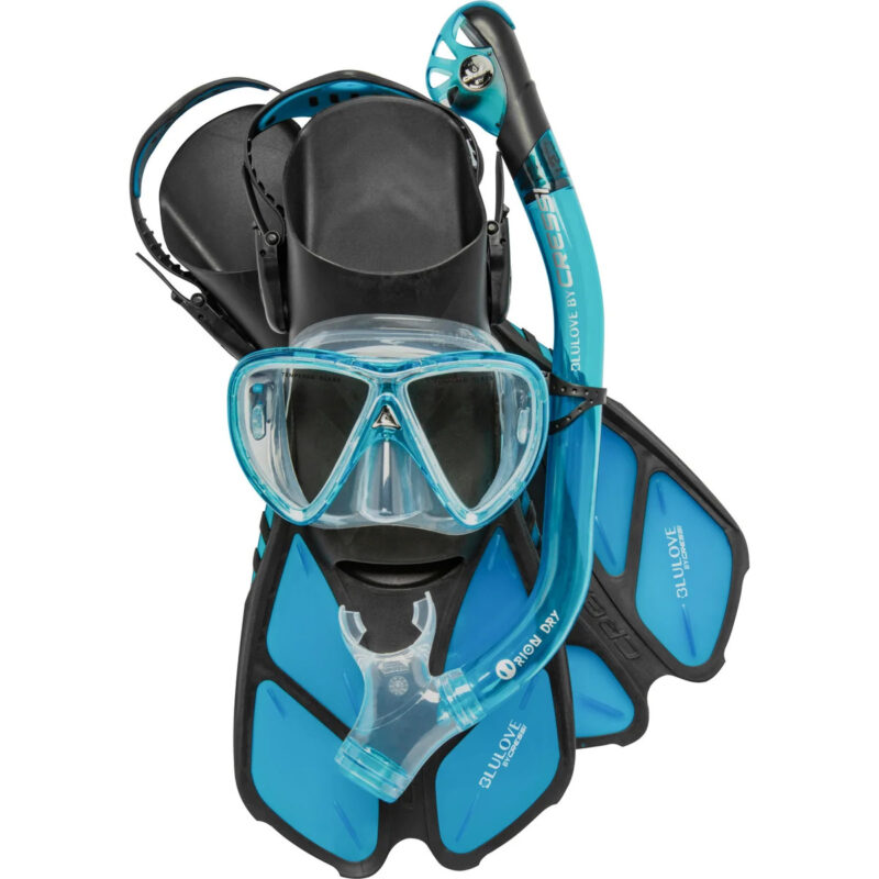 Set de Snorkel Bonete Grande Ust010104B/Ust010104P Cressi