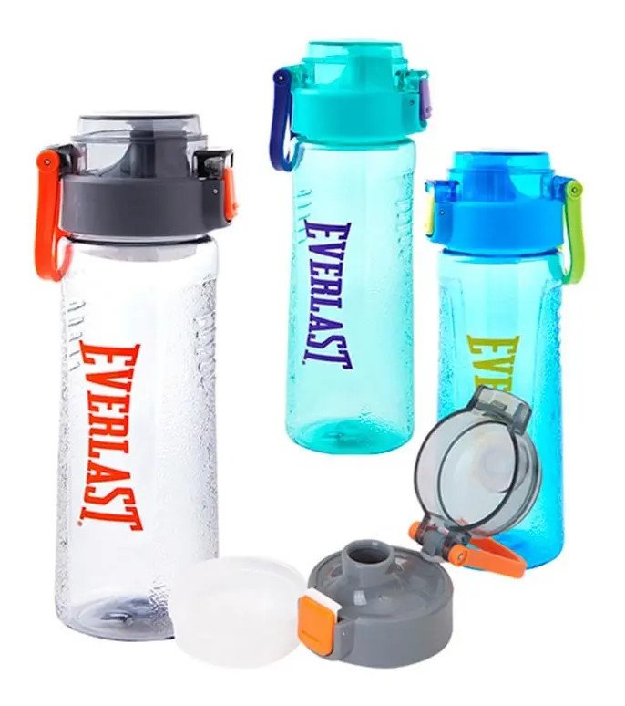 Botella Mod.10925 600 Ml 22X7 Cm Gris Everlast