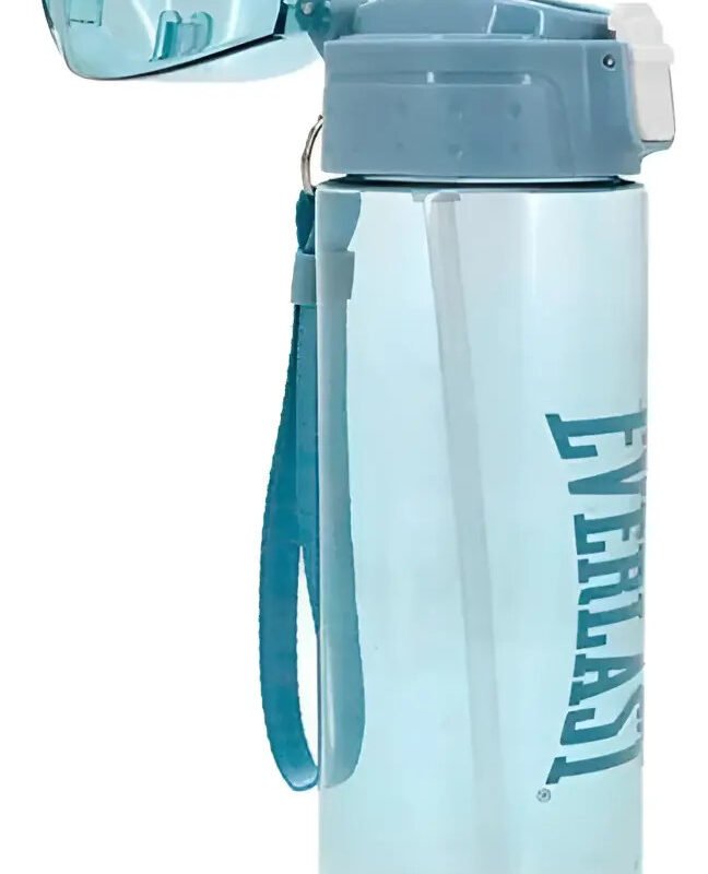 Botella Mod.11379 650 Ml Entrenamiento 23X7 Cm Celeste Everlast