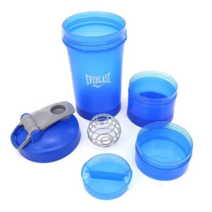 Botella Everlast Mod.11428 Batidor/Shaker 600 Ml 22X10 Cm Azul