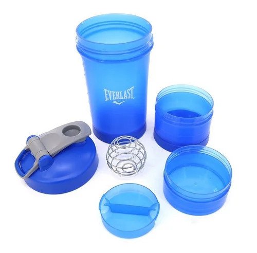 Botella Mod.11428 Batidor/Shaker 600 Ml 22X10 Cm Azul Everlast Botella Mod.11428 Batidor/Shaker 600 Ml 22X10 Cm Azul Everlast