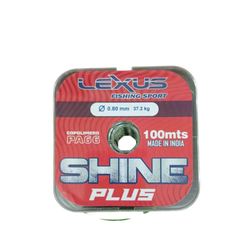 Nylon Lexus Shine Plus 0,90X100mts 42,0kg Bco/Vde Fluor Lexus Nylon Lexus Shine Plus 0,90X100mts 42,0kg Bco/Vde Fluor Lexus