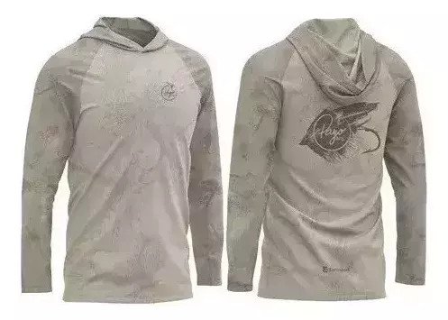 Remera Mosca Arena con Capucha C. Manga Larga Uv Hombre S Payo Remera Mosca Arena con Capucha C. Manga Larga Uv Hombre S Payo