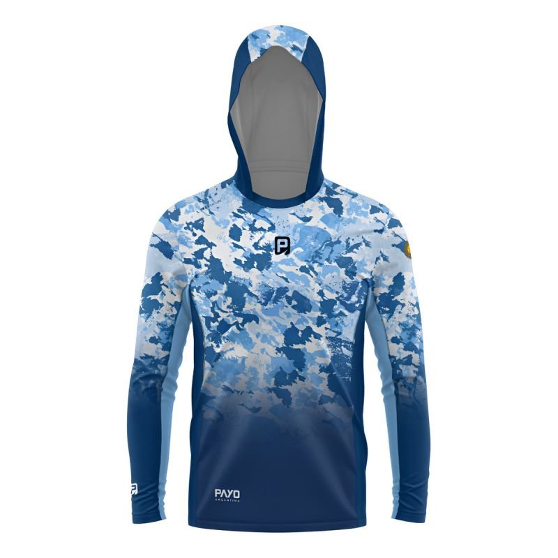 Remera Uventure Arg con Capucha Manga Larga Uv Hombre XS Payo Remera Uventure Arg con Capucha Manga Larga Uv Hombre XS Payo