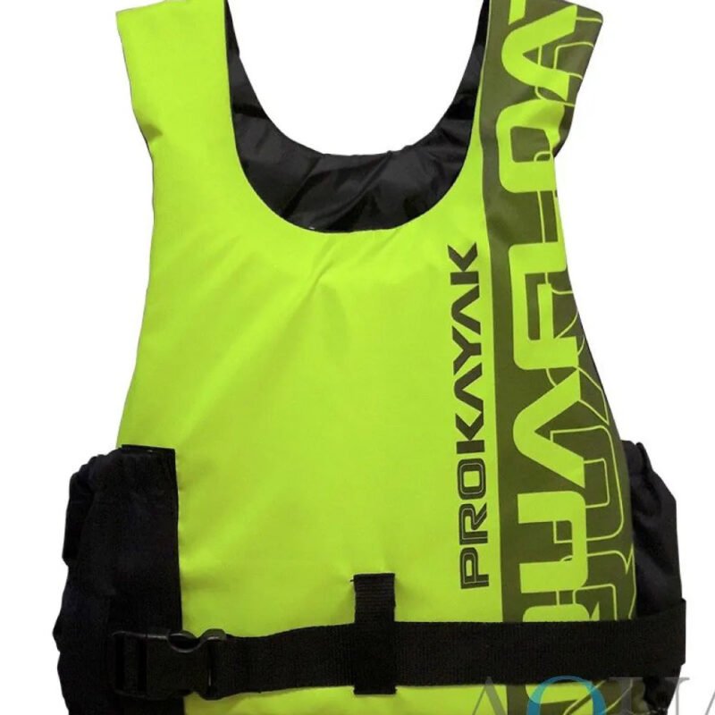 Chaleco Salvavida Aquafloat Pro Kayak Fluor T06 Hasta 60kg Pro Fish