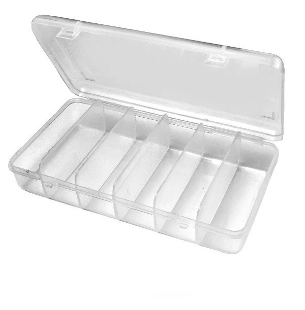 Caja Gavetero 6 Divisiones Transparente F6C Red Fish