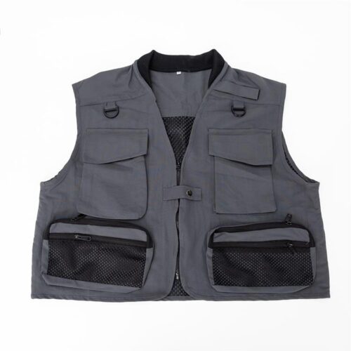Chaleco de Pesca Premiun Gris Unisex XXL Red Fish
