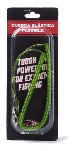 Cuerda Elastica con Mosqueton Red Fish