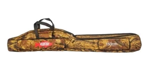 Funda para Armas o Cañas de Pescar Camuflada 1,30mts con Bolsillos Red Fish Funda para Armas o Cañas de Pescar Camuflada 1,30mts con Bolsillos Red Fish