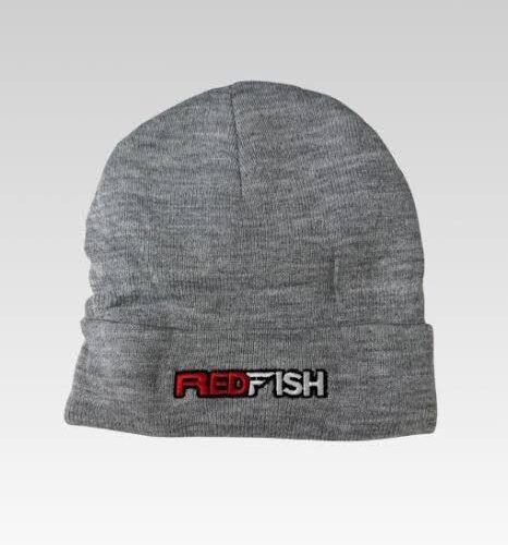 Gorro de Lana con Visera Unisex Talle Único Red Fish