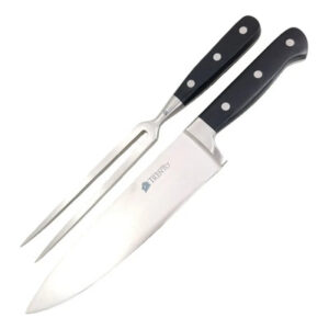 Juego Trento Cuchillo/Tenedor Madera O Begr